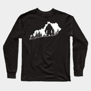 Kentucky Bigfoot Long Sleeve T-Shirt